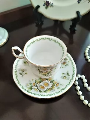 Buy Queens Rosina Special Flowers Daisy Fine Bone China Cup & Saucer • 14.99£