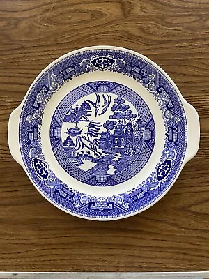 Buy Vtg Royal China Blue Willow Ware 10.5  Handled Platter/Tray Serving Plate • 19.18£