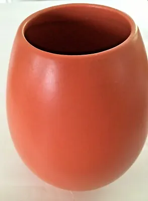 Buy A Stylish Art Deco St Clement Orange Studio Pottery Vase A/F • 36£