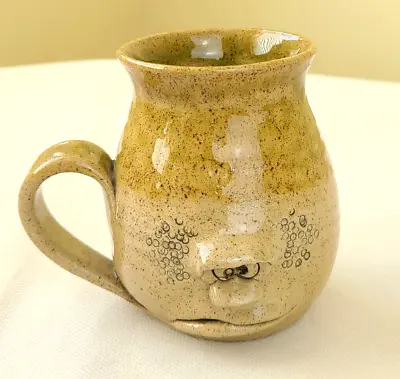 Buy Vintage Stoneware Pottery Ugly Face Mug Cup Novelty 3.5  • 9.02£