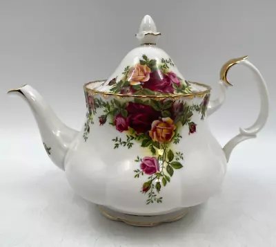 Buy Royal Albert Old Country Roses Small Tea Pot Bone China Gold T2710 C3701 • 19.99£