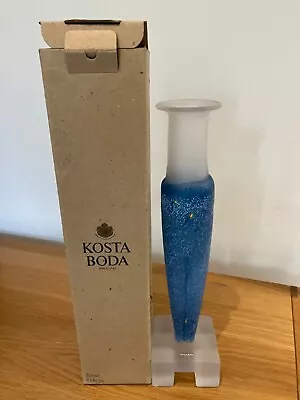 Buy Kosta Boda Blue Vase Limited Edition 29/1000 Signed Bertil Vallien • 150£