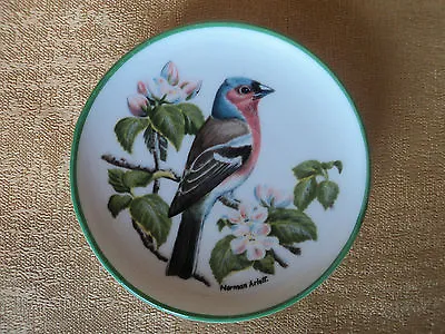 Buy Vintage Small Signed (coalport-england) Chaffinch Decorative Wall Plaque/plate. • 4.99£