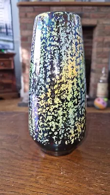 Buy Rare Sylvac Multi Coloured Iridescent Lustre Vase 9  Tall Model 3051 • 22.99£