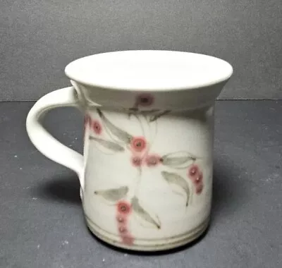 Buy Vintage Chris Aston Elkesley Pottery England Ceramic Mug With Floral Design • 20.82£