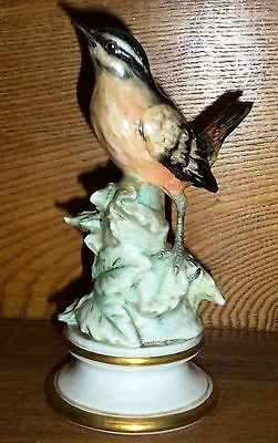 Buy Vintage / Old Italian Art Pottery Bird Figurine - Italy • 128.07£