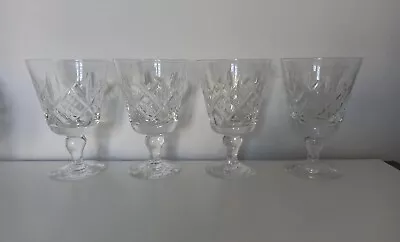 Buy Thomas Webb Crystal London Cut Wine Glass - 4 5/8  (12cm) • 15£