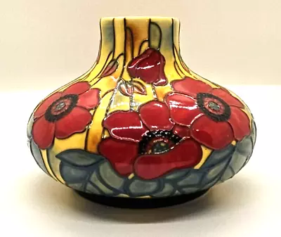 Buy Old Tupton Ware Yellow Poppy Large Squat Vase • 38.99£
