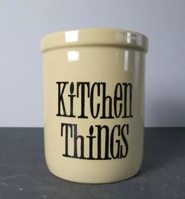 Buy Vintage T.G. Green Kitchen Things Utensil Jar  • 10.50£