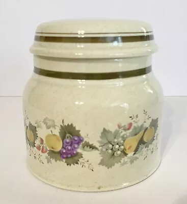 Buy Vintage Royal Doulton Lambeth Harvest Garland Lidded. Floral. Storage Jar • 7£