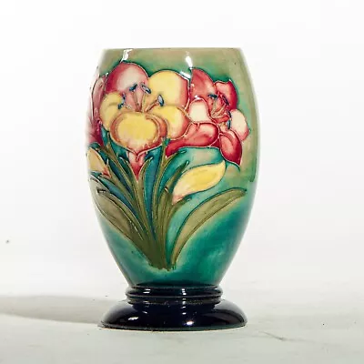 Buy Moorcroft 1950's Freesia Pattern Short Vase - Made In England! • 295£