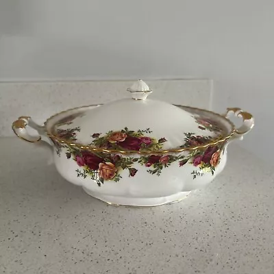 Buy Royal Albert Old Country Roses Tureen/Vegetable/Soup Dish With Lid • 55£