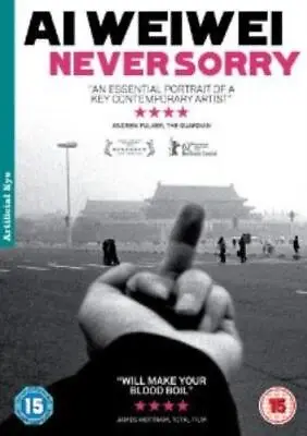 Buy Ai Weiwei - Never Sorry DVD (2012) Alison Klayman Cert 15 FREE Shipping, Save £s • 2.48£