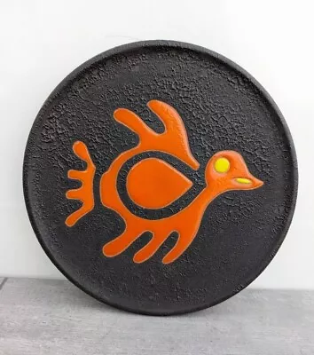 Buy Vintage Retro West Germany Fat Lava Pottery Ruscha? Studio Bird Art Wall Plate • 100£