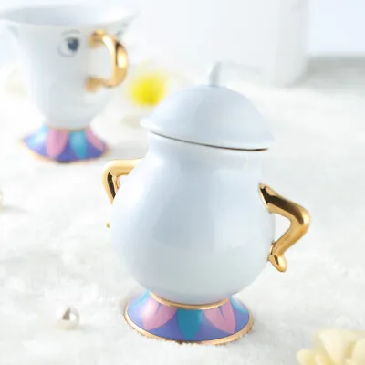 Buy Beauty And The Beast Tea Set Gift Teapot Mrs Potts Pot Chip Cup Mug Sugar Pot • 17.99£