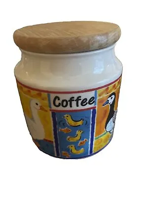 Buy Dunoon Farmyard Canister Coffee  Vintage By Jane Brookshaw UK Free Shipping • 24.94£