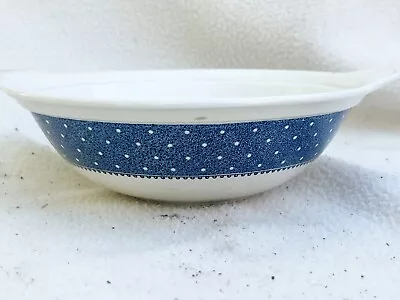 Buy Vintage Ridgways Shelton Ceramic Pottery Bowl Blue Conway Pattern • 22.99£