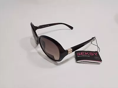 Buy Seksy Swarovski Crystal Ladies Sunglasses Transparent Burgundy  Various Designs • 19.99£