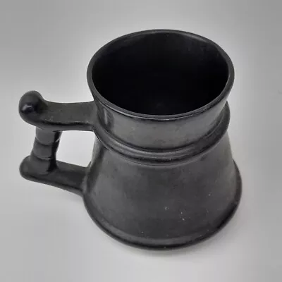 Buy Prinknash Pottery Tankard Miniature Black Made In England -WRDC • 7.99£