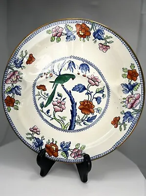 Buy Extremely Rare Booths Silicon China Dinner Grill Plate Parrot, Pattern #7897 • 109.05£
