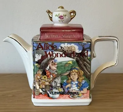 Buy James Sadler Teapot Classic Stories Alice In Wonderland • 35£
