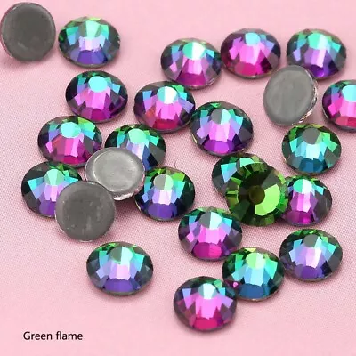 Buy 1440 Hotfix Crystal Glass Rhinestones Flatback Iron On Gems Art Deco Craft Beads • 5.99£