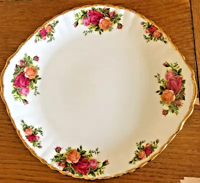 Buy Royal Albert Bone China 'Old Country Roses'  Cake Plate • 11.99£