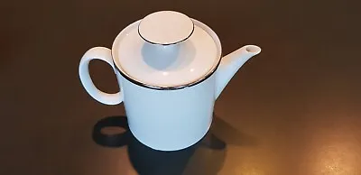 Buy Vintage Thomas Germany Porcelain Teapot Platinum Thick Ring • 10£