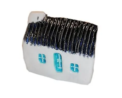 Buy Glenshee Pottery Tin Roof Bothy Black And Teal • 13.99£