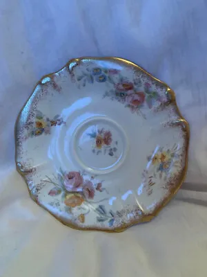 Buy Antique Hammersley Bone China Floral Saucer • 9.99£