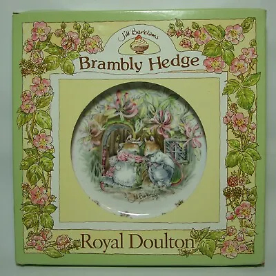 Buy Royal Doulton Brambly Hedge ~ Summer 8  Collectors Plate In Excellent Condition • 12.50£