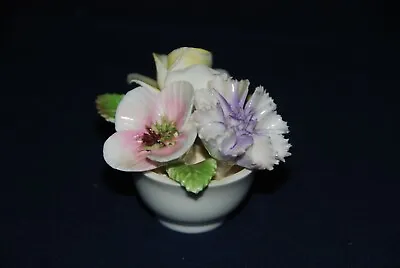 Buy Coalport Bone China, Exquisite Miniature Flower Filled Bowl, Vintage Pre-owned • 4.50£