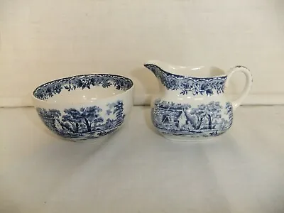 Buy C4 Pottery Alfred Meakin - Edinburgh - Cream Jug & Sugar Bowl Set, Vintage - R7 • 14.93£