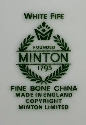 Buy Minton White Fife Wanted • 1£