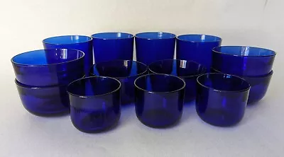 Buy 1960s Kaj Franck For Nuutajärvi Finland Cobalt Blue Glassware Set- 13 Pieces • 198.92£