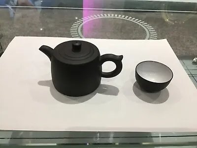 Buy Small Japanese /Chinese Tea Pot With Drinking Vessel Bowl. • 18£