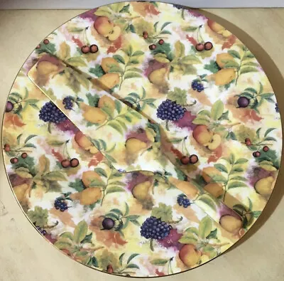 Buy Floral Cake Plate And Serving Knife Chintz Florals Cottage Core Ceramic Easter • 17.37£
