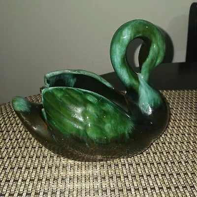 Buy BLUE MOUNTAIN POTTERY Vintage Swan Bird Figurine Planter Bowl Canada Vintage  • 19.47£