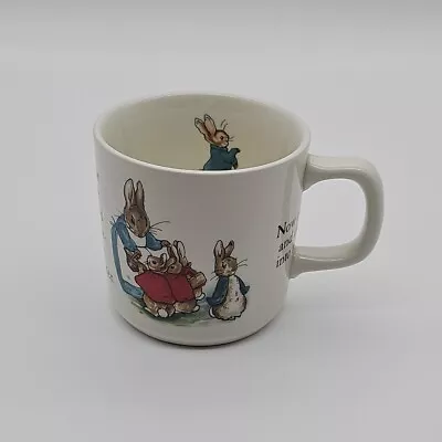 Buy WEDGWOOD Barlaston Peter Rabbit Beatrix Potter Cup VINTAGE VG+++ • 13.99£