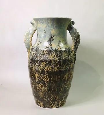 Buy RARE Vintage FIND Shorter & Son Sponge Glazed Art Deco Urn Vase No.648 S/S • 29£