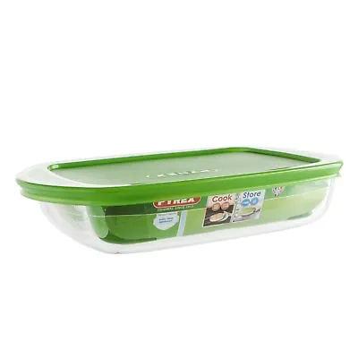 Buy Pyrex Cook & Store Rectangular Dish With Lid,  • 6.99£