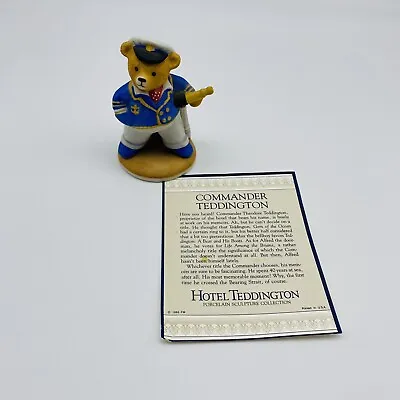 Buy The Franklin Mint Commander Teddington Fine Porcelain Figure  • 17.70£