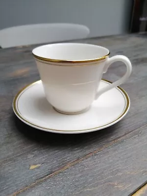 Buy Royal Doulton New Romance Oxford Gold Single  Teacup And  Saucer • 6.99£