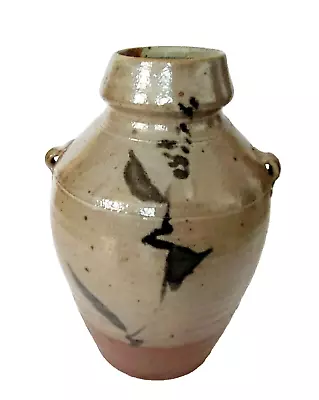 Buy Vintage Mcm Studio Art Pottery Hand Crafted Glazed Vase Signed • 85.50£