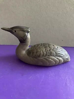 Buy Poole Pottery Stoneware Great Created Grebe Bird Figure,Grebe Bird Ornament • 22.50£