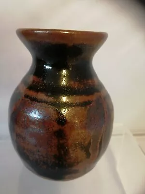 Buy Abbey Pottery Cerne Abbas Dorset Pot Vase Glazed Studio Pottery Paul Green  • 25£