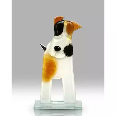 Buy Nobile Glassware Terrier Patch Glass Dog Ornament 2011-19 • 30.50£