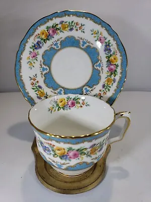 Buy Crown Staffordshire Fine Bone China Cup And Saucer England • 21.13£