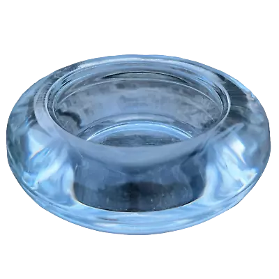 Buy Round Tea Light Candle Holders Clear Glass Dinner Table Top • 4.79£