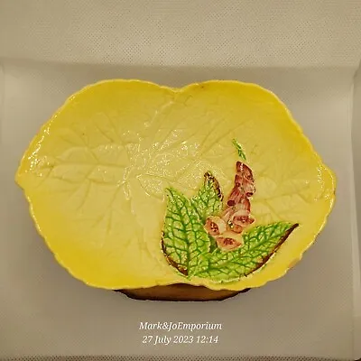 Buy Vintage Carlton Ware Hand Painted Cabbage Leaf Design With Foxglove (593) • 12.50£